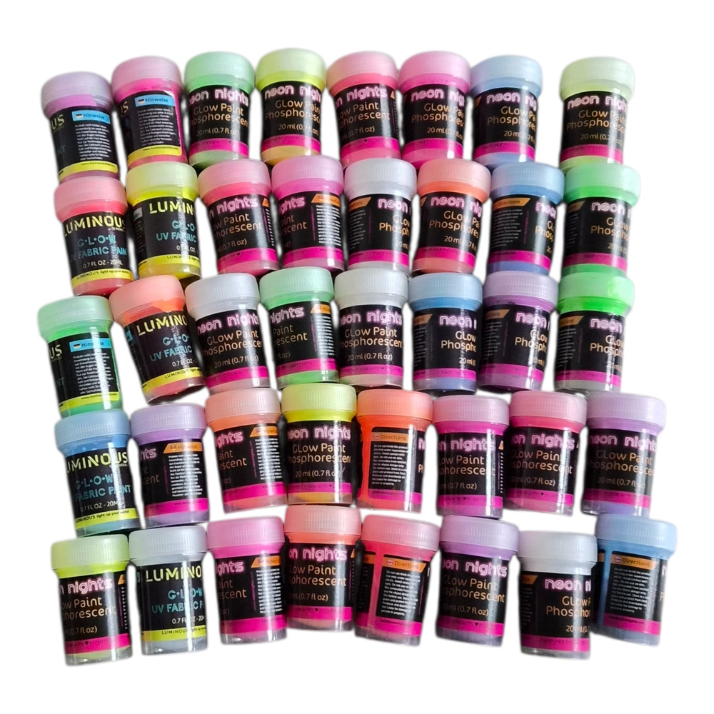 Neon Glow Paint Set